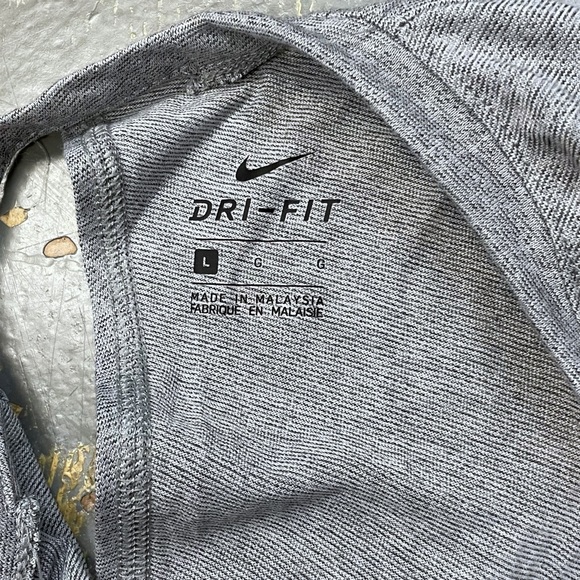 Nike TCU Texas Christian University Keyhole Tank Top Training AR7493-063 Grey - Picture 4 of 8